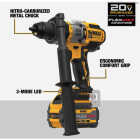 DEWALT 20V MAX 2-Tool Brushless Cordless Hammer Drill & Impact Driver Combo Kit with FLEXVOLT ADVANTAGE & (2) Batteries & Charger Image 2