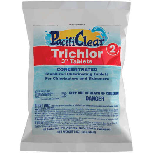 PacifiClear 3 In. 8 Oz. Trichlor Chlorine Tablet 